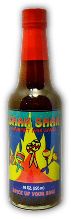 Shak Shak Gourmet Jerk Sauce bottle