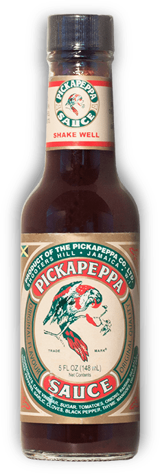 Pickapeppa Original Brown Hot Sauce bottle