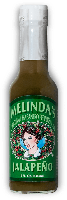 Melinda’s Original Jalapeño Hot Pepper Sauce bottle