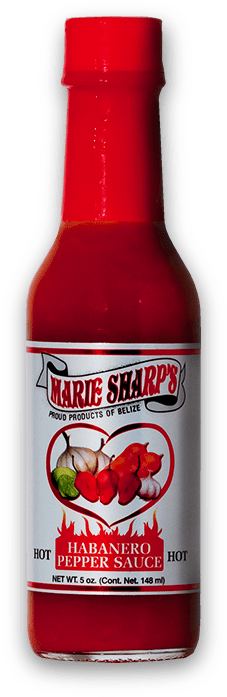 Marie Sharp’s Hot Habañero Pepper Sauce bottle