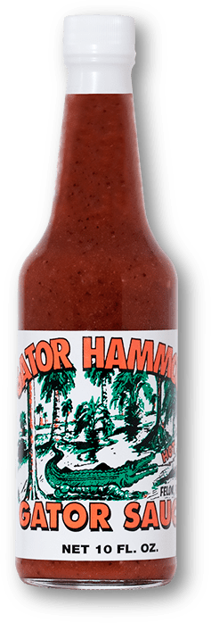 Gator Hammock Gator Sauce bottle