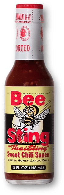 Bee Sting Thai Sting Sweet Chili Sauce bottle