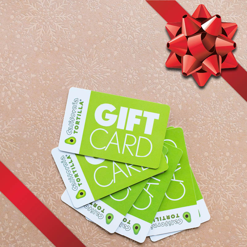 California Tortilla Gift Cards