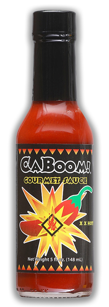 CaBoom! Hot Sauce bottle