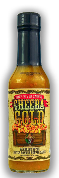High River Cheeba Gold Scotch Bonnet bottle