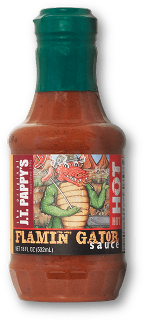 J.T. Pappy’s Hot Gator bottle