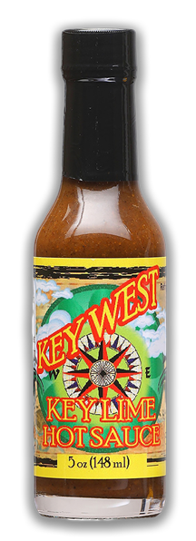 Key West Key Lime Hot Sauce bottle