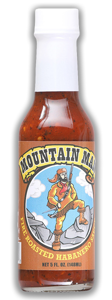 Mountain Man Habanero bottle