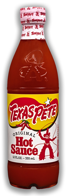 Texas Pete bottle