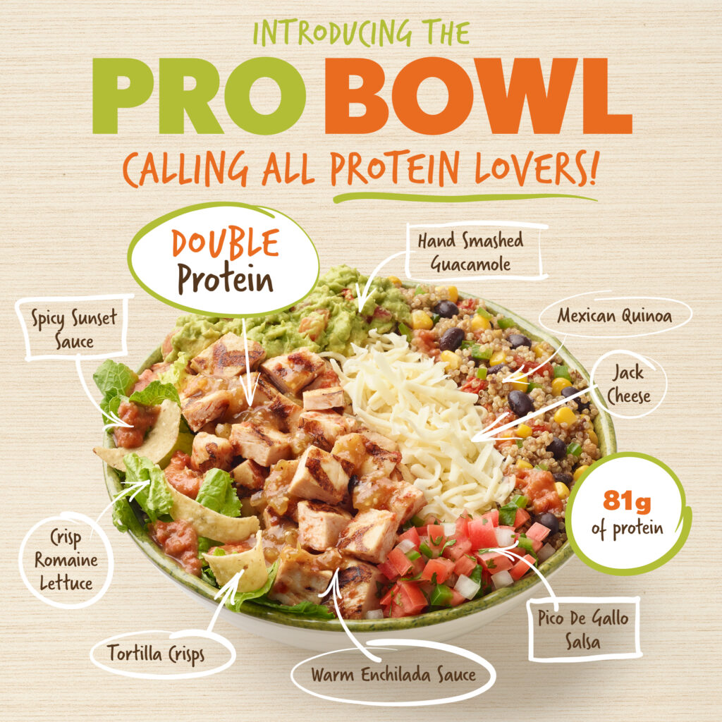 Introducing the AllNew Pro Bowl California Tortilla