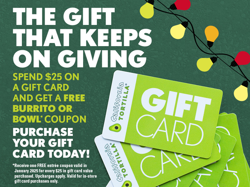 Give a Cal Tort gift card