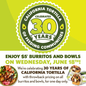 California Tortilla celebrates 30 years of feeding communities